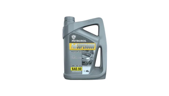 روغن موتور پترونول مدل سوپر 6000 SAE-50 حجم 4 لیتر