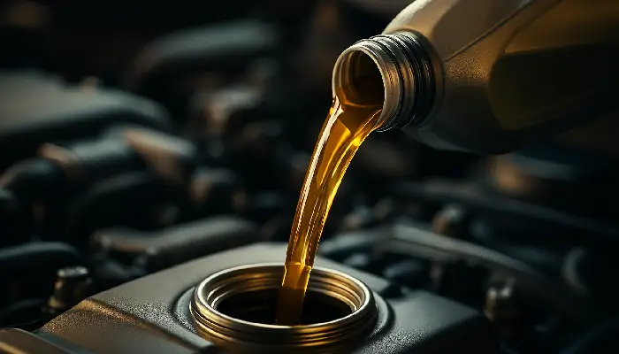 یختن روغن موتور درون موتور خودرو در حین سرویس، مرتبط با استاندارد SAE