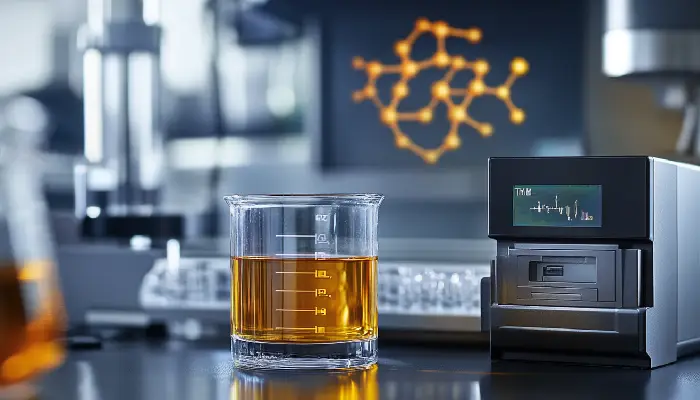 نمایی از سنجش استاندارد TBN روغن موتور در محیط آزمایشگاهی تخصصی