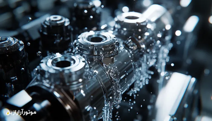 کارخانه تولید قطعات خودرو با تمرکز بر سیستمهای روانکاری و عملیات ماشینکاری با کنترل کیفیت بالا