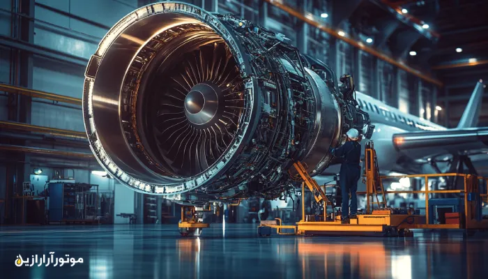 سرویس موتور توربین هواپیما با روغن هوانوردی سنتتیک