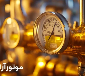 عقرب درجه سلامت روغن موتور