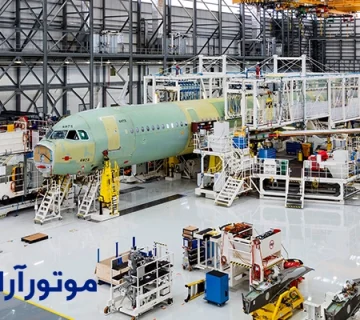 تصویر یک کارخانه سایت هواپیما