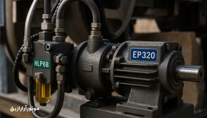 فروش عمده روغن صنعتی بوانات | روغن دنده EP320 و هیدرولیک HLP68 در خطوط برش تراورتن