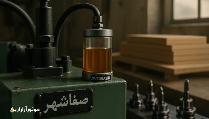 فروش عمده روغن صنعتی خرم‌بید؛ روغن هیدرولیک HLP 68 برای دستگاه‌های CNC چوب