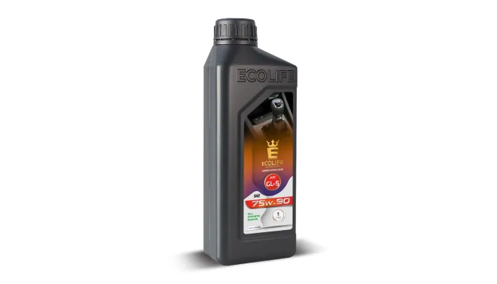 واسگازین اکولایف 75W90 GL-5 یک‌لیتری برای دنده دستی و دیفرانسیل