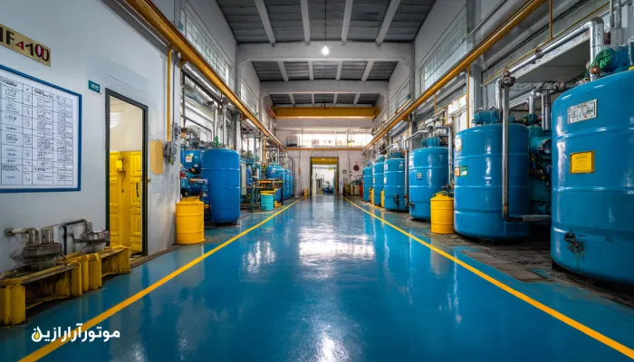 روغن کمپرسور بهداشتی H1 برای بستهبندی خشکبار در فاروج. روغن صنعتی فاروج