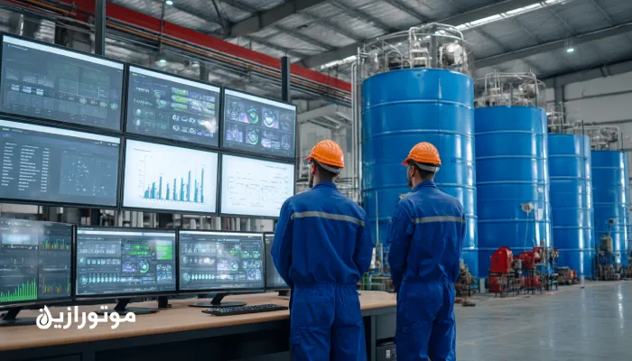 اتاق کنترل نگهداری پیشگیرانه در صنایع اصفهان