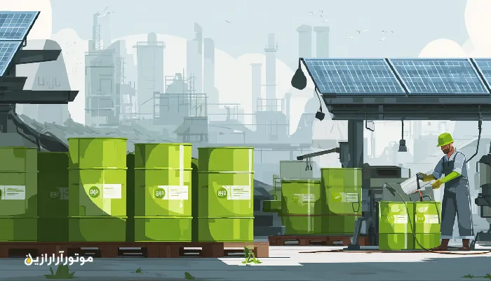 کاربرد روانکارهای زیستپایه در صنعت ایران.