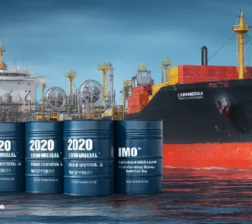 روغن کم‌سولفور مطابق الزامات IMO 2020 در کشتی.