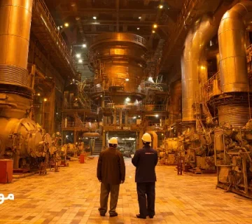 توربین و پمپ پتروشیمی بندرماهشهر در حال کار با روغن صنعتی مقاوم حرارت