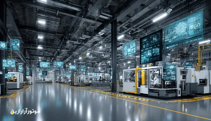 کارخانه هوشمند روغن با کنترل و رهگیری دیجیتال.