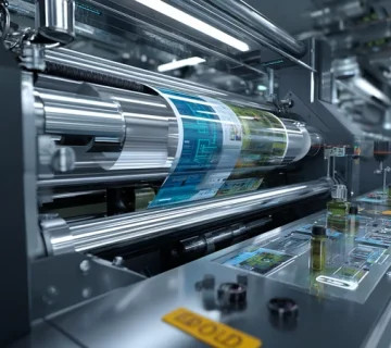 مطالعه موردی چاپ فلکسو: کاهش ۲۰٪ توقف با CM روغن، فیلتراسیون بایپس، کنترل رطوبت و انتخاب ویسکوزیته مناسب برای بهبود OEE و ΔE