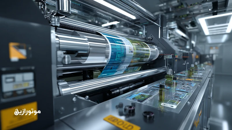 مطالعه موردی چاپ فلکسو: کاهش ۲۰٪ توقف با CM روغن، فیلتراسیون بای‌پس، کنترل رطوبت و انتخاب ویسکوزیته مناسب برای بهبود OEE و ΔE