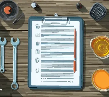 چک‌لیست سرویس دوره‌ای خودرو