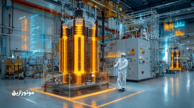 نمای داخلی پست برق ایستگاه مترو با ترانسفورماتور روغنی، نمونه‌گیری روغن و نمودار پایش گازهای محلول (DGA) برای ایمنی و نگهداری