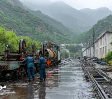 بررسی یاتاقان واگن در خطوط ریلی شمال ایران با روغن صنعتی مقاوم