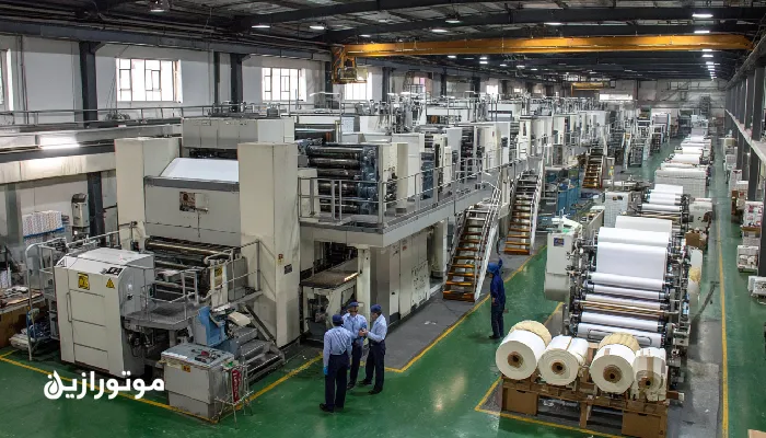 وغن هیدرولیک در ماشین چاپ تبریز برای پایداری خطوط بستهبندی