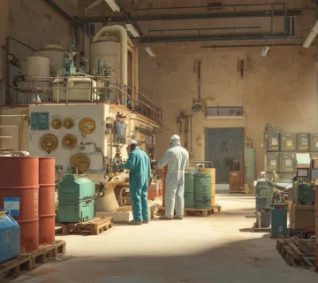 برنامه PM روغن در کارخانجات نساجی اصفهان با تمرکز بر فیلتراسیون، آنالیز ISO 4406، PQ و RULER؛ برچسبگذاری بشکه و IBC در اقلیم گرم و گردوغبار