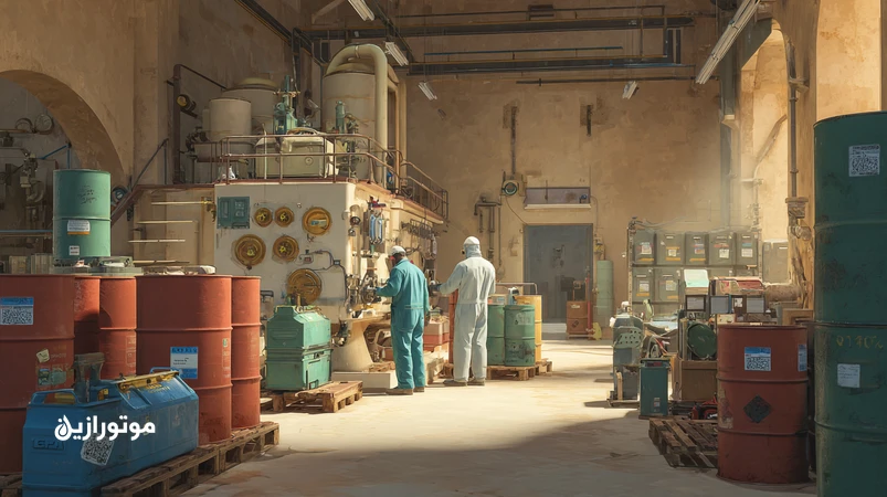 برنامه PM روغن در کارخانجات نساجی اصفهان با تمرکز بر فیلتراسیون، آنالیز ISO 4406، PQ و RULER؛ برچسب‌گذاری بشکه و IBC در اقلیم گرم و گردوغبار