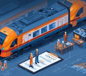 قرارداد سرویس روانکاری ناوگان ریلی با تأکید بر SLA، KPIهای MTBF/MTTR/Availability و اجرای PM/CM در کنار نمونهگیری و آنالیز روغن در کارگاه راهآهن