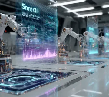 آزمایشگاه روغن هوشمند با فناوری هوش مصنوعی.