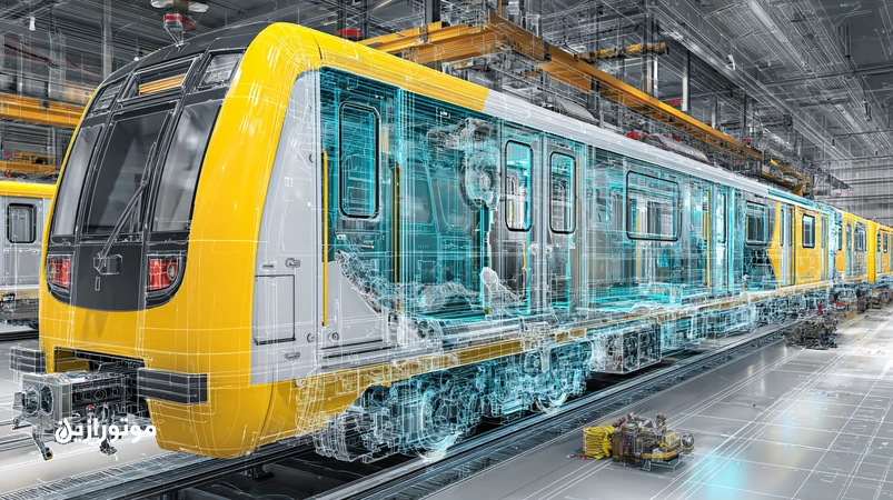 تصویر برنامه روانکاری متروی تهران در ترافیک پرتکرار با نمایش گیربکس نهایی، یاتاقان‌ها و کمپرسور ترمز هوا؛ مناسب برای پخش عمده روغن و تأمین عمده.