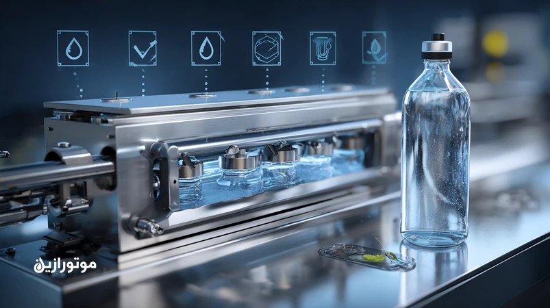 روغن پمپ وکیوم صنایع غذایی کنار فیلتر کوالسینگ در خط بسته‌بندی؛ تاکید بر ویسکوزیته مناسب، مدیریت رطوبت و برنامه PM برای عملکرد پایدار