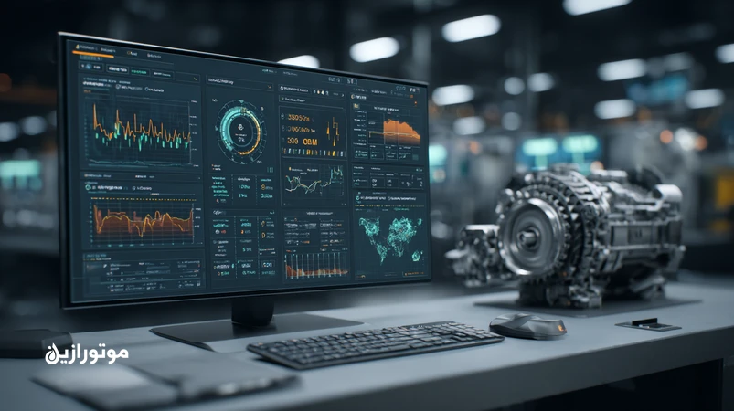 تصویر داشبورد هوش مصنوعی برای نگهداری پیش‌بینانه روانکارها با داده‌های سنسور و آنالیز روغن در یک سایت صنعتی ایران