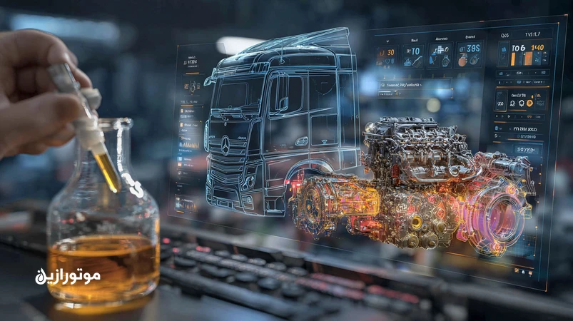 پایش آلودگی در روغن دیزل با نمونه‌گیری و تحلیل شاخص‌هایی مانند TBN، ویسکوزیته، دوده، سوخت و کُد ISO 4406 برای تعیین زمان واقعی تعویض روغن