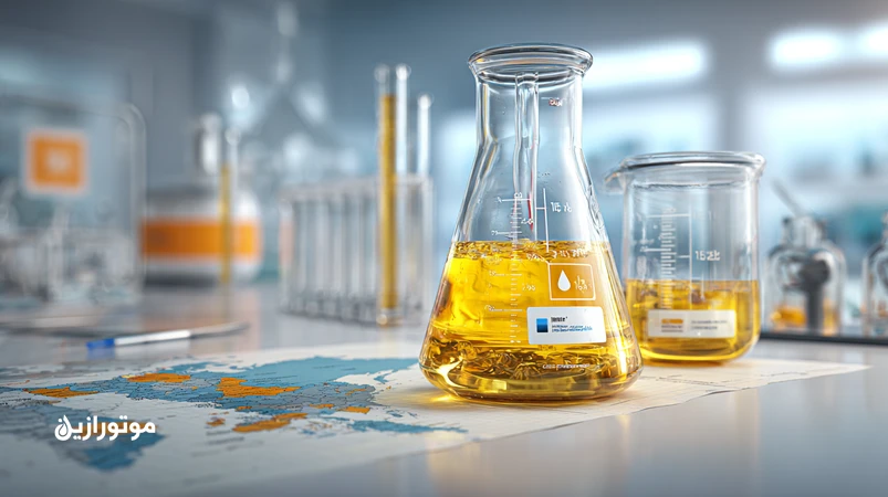 تصویر شاخص فلشپوینت و پورپوینت روغن با نقشه اقلیم ایران؛ مقایسه ایمنی و پمپاژپذیری در گرما و سرما برای انتخاب روغن مناسب