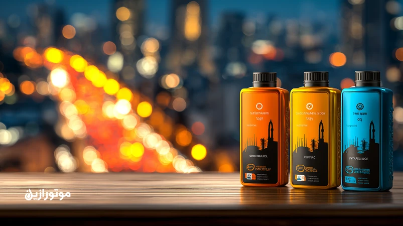 تصویر مقایسه روغن موتور مینرال، نیمه‌سنتتیک و سنتتیک و تاثیر آن‌ها بر مصرف سوخت و حفاظت موتور در رانندگی شهری ایران