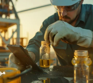 تحلیل گریس در سایت حفاری؛ نمونهگیری از purge یاتاقان تاپدرایو با پایش دما و ارتعاش برای مدیریت مصرف و کاهش هزینه