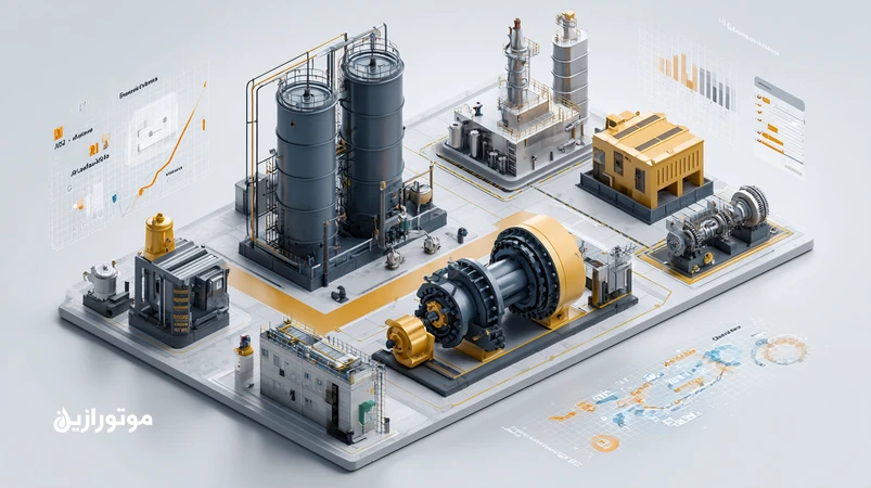 تحلیل رشد بازار افزودنی روغن صنعتی ۲۰۲۵ با نمایش ضدسایش، EP، آنتی‌اکسیدانت، ضدزنگ، پاک‌کننده/پخش‌کننده و VI Improver کنار توربین، گیربکس و هیدرولیک