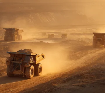 مطالعه موردی افزایش ۱۵٪ بهرهوری ناوگان با بهینهسازی روغنکاری در معدن کرمان؛ لودر و دامپتراک در گرما و گردوغبار با سرویس روانکاری استاندارد موتورازین