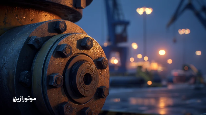 تعویض گریس مقاوم به شست‌وشو و فشار روی بازوی بارگیری دریایی در خارک برای کاهش ۱۸٪ توقف‌های ناگهانی