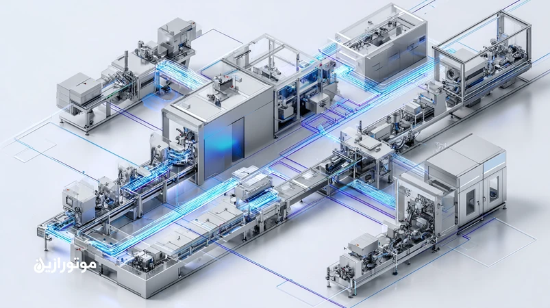 نمای خط تولید دارویی با نقاط روانکاری برجسته، اسناد GMP شامل SOP، ماتریس ریسک و گواهی H1؛ تصویر مرتبط با Lubrication Validation و مدیریت روانکار در ممیزی‌ها