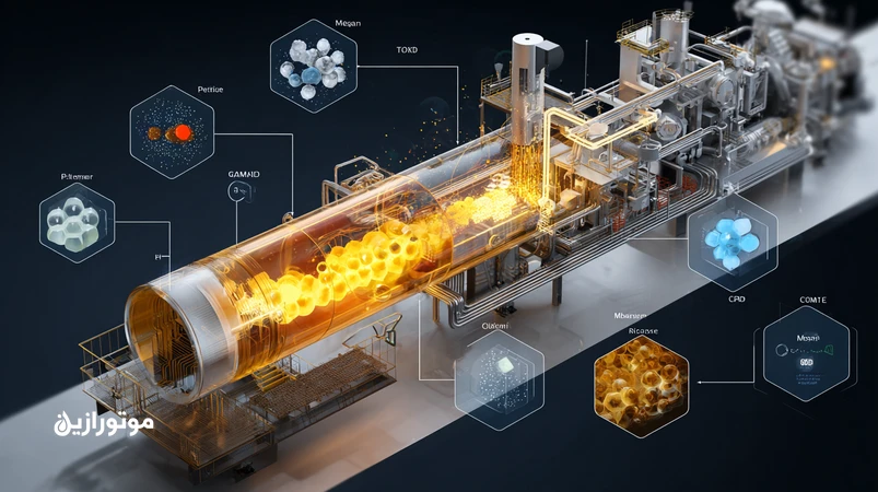 تصویر شماتیک کمپرسور گاز داغ با نمایش نبرد اکسیداسیون روغن، تشکیل اسید و وارنیش و مقایسه روغن‌های معدنی، Group II و PAO