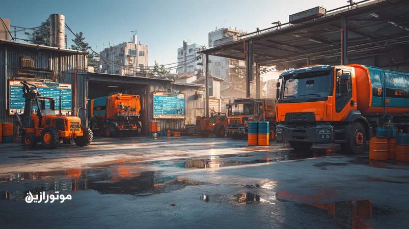 برنامه PM روانکار ناوگان شهرداری؛ سرویس گریس و تعویض روغن کامیون حمل زباله، لودر کوچک و تانکر آبپاش برای کاهش توقف تا ۲۰٪