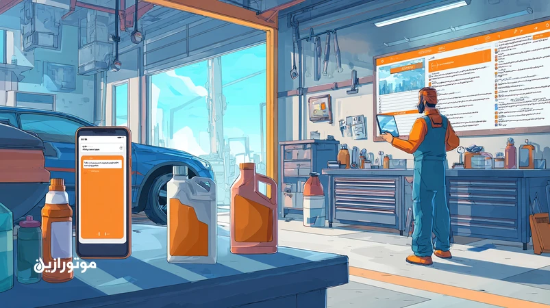 برنامه PM تعویض روغن با یادآوری هوشمند در اتوسرویس؛ ثبت کارکرد، زمان‌بندی سرویس، روغن موتور و فیلتر برای افزایش وفاداری مشتری