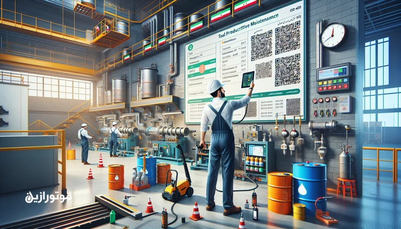 اجرای مدیریت روانکار در برنامه TPM در یک کارخانه ایرانی با برچسب‌گذاری رنگی، نفس‌کش‌ خشک‌کن و شمارش ذرات ISO 4406 برای حذف دوباره‌کاری و کاهش افت راندمان