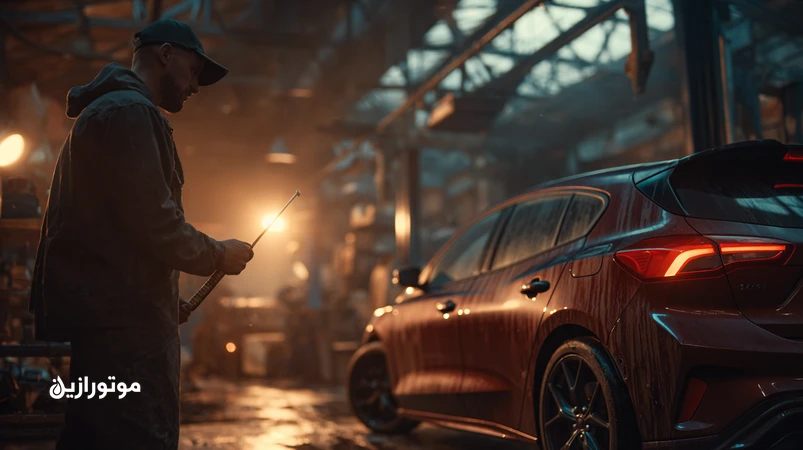 بررسی برشی‌شدن و افت ویسکوزیته روغن چنددرجه‌ای در اثر رانندگی تهاجمی در یک اتوسرویس