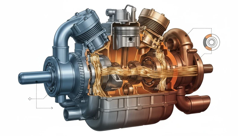 نمای فنی از ویسکوزیته روغن‌های هوایی و اثر دما و برش بر تشکیل فیلم روغن و حفاظت موتور