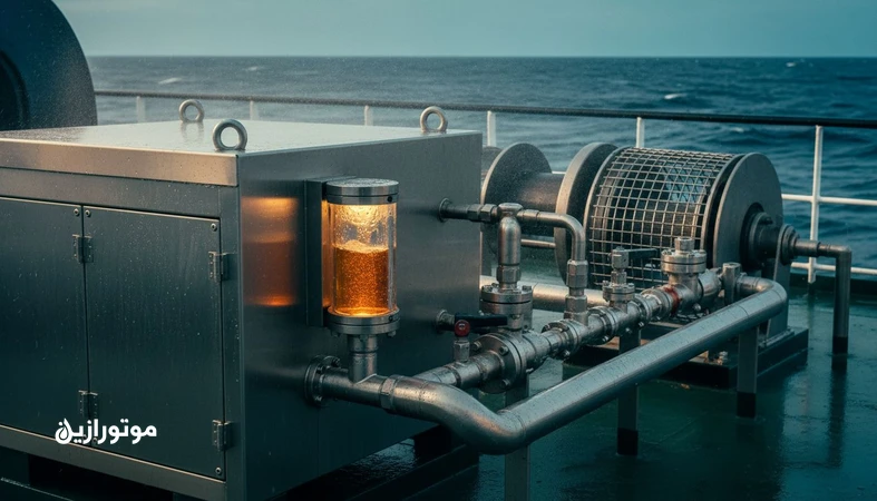 روغن هیدرولیک عرشه کشتی در محیط آب شور؛ نمایش یونیت هیدرولیک و وینچ با تاکید بر انتخاب گرید و مقاومت در برابر خوردگی
