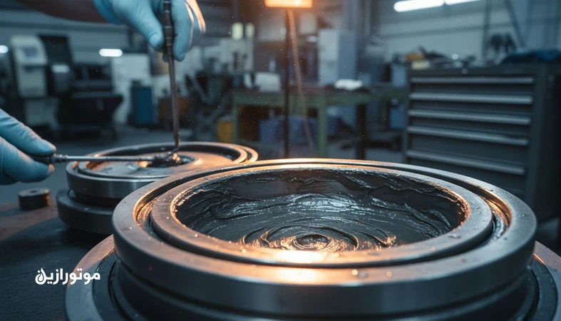 بازرسی یاتاقان بوژی قطار با تمرکز بر آلودگی، نفوذ آب و انتخاب گریس در خرابی زودرس یاتاقان‌های ناوگان ریلی