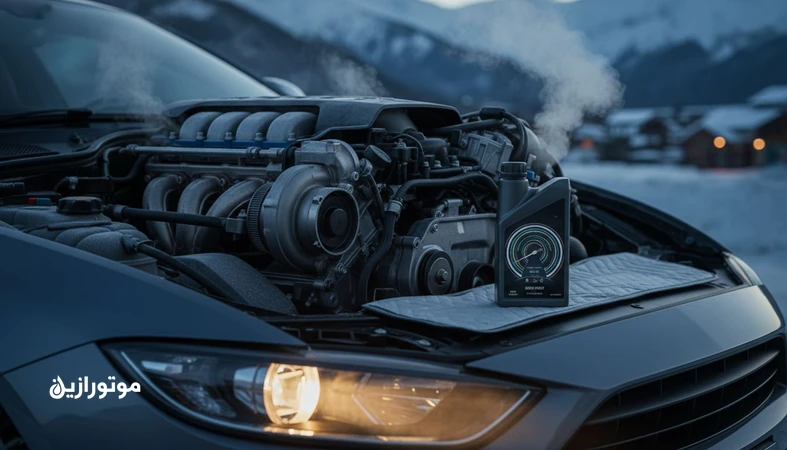 عملکرد روغن اکولایف در استارت سرد در مناطق سردسیر؛ مقایسه گریدها و تاثیر دمای پایین بر روغن رسانی موتور