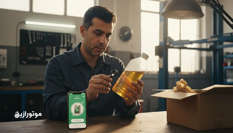 بررسی اصالت و بسته‌بندی روغن موتور اکولایف پس از خرید آنلاین برای کاهش ریسک تقلب و محصول نامعتبر