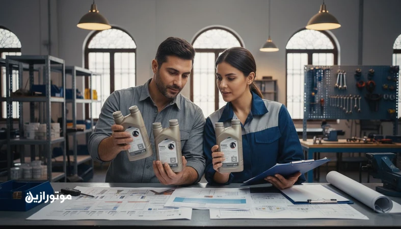 مقایسه برندهای روغن موتور در ایران بر اساس معیارهای اعتماد مشتری مثل TDS، استانداردها و ثبات کیفیت