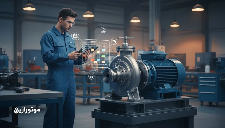تحلیل FMEA برای تجهیزات دوار و تبدیل RPN به اقدام‌های PM عملی با مثال پمپ و گیربکس