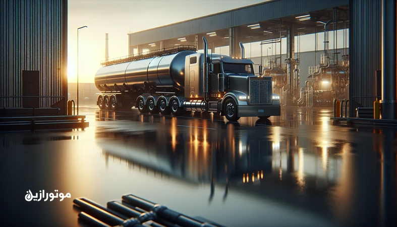 تانکر حمل سوخت در پایانه با تمرکز بر انتخاب روغن موتور مناسب ناوگان برای امنیت، پاکیزگی سیستم و پایداری عملکرد